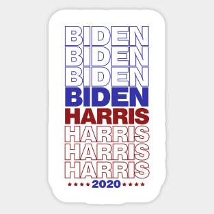 Biden and Harris 2020 Sticker